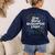 Marching Band Director Music Teacher Women's Sweatshirt Back Print Navy Marching Band Director Music Teacher Women's Sweatshirt Back Print Navy