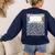 Matching Group Halloween Teacher Composition Book Notebook Women's Sweatshirt Back Print Navy Matching Group Halloween Teacher Composition Book Notebook Women's Sweatshirt Back Print Navy