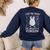 I Did The Math The Answer Is Penguin Math Teacher Women's Sweatshirt Back Print Navy I Did The Math The Answer Is Penguin Math Teacher Women's Sweatshirt Back Print Navy