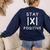 Math Teacher Appreciation Stay Positive Absolute Value Women's Sweatshirt Back Print Navy Math Teacher Appreciation Stay Positive Absolute Value Women's Sweatshirt Back Print Navy