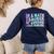 Math Teacher Im a Math Teacher Of Course I Have Problems Women's Sweatshirt Back Print Navy