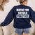 Maybe You Should Practice Music Teacher Band Director Women's Sweatshirt Back Print Navy