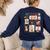 Merry And Bright Christmas Gingerbread Santa Book Teacher Women's Sweatshirt Back Print Navy Merry And Bright Christmas Gingerbread Santa Book Teacher Women's Sweatshirt Back Print Navy
