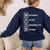 Mistakes Allow Thinking To Happen School Math Teacher Women's Sweatshirt Back Print Navy