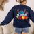 Ms Johnson Personalized Name Back To School Teacher For Men Women Kids Women's Sweatshirt Back Print Navy