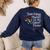 Music Teacher Women's Sweatshirt Back Print Navy Music Teacher Women's Sweatshirt Back Print Navy