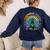 Musical Teacher Teaching Music Is My Jam Rainbow Tie Dye Women's Sweatshirt Back Print Navy Musical Teacher Teaching Music Is My Jam Rainbow Tie Dye Women's Sweatshirt Back Print Navy