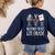 Nothing Beats 6th Grade Back To School Kids Teachers Women's Sweatshirt Back Print Navy Nothing Beats 6th Grade Back To School Kids Teachers Women's Sweatshirt Back Print Navy