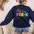 Oh Hey Pre-k Shirt Back To School Teachers Students Women's Sweatshirt Back Print Navy Oh Hey Pre-k Shirt Back To School Teachers Students Women's Sweatshirt Back Print Navy