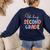 Oh Hey Second Grade First Day Of Teacher Girls Boys Kids Women's Sweatshirt Back Print Navy Oh Hey Second Grade First Day Of Teacher Girls Boys Kids Women's Sweatshirt Back Print Navy