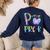 P Is For Pre-K Preschool Teacher Tie Dye Back To School Women's Sweatshirt Back Print Navy P Is For Pre-K Preschool Teacher Tie Dye Back To School Women's Sweatshirt Back Print Navy