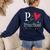 P Is For Preschool Teacher Student Back To School Women's Sweatshirt Back Print Navy P Is For Preschool Teacher Student Back To School Women's Sweatshirt Back Print Navy