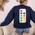 Paint Palette ArtSet Halloween Costume For Teachers Students For Men Women Kids Women's Sweatshirt Back Print Navy Paint Palette ArtSet Halloween Costume For Teachers Students For Men Women Kids Women's Sweatshirt Back Print Navy