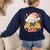Pajama Day School Spirit Week Sleepy Cloud Teacher Student Women's Sweatshirt Back Print Navy Pajama Day School Spirit Week Sleepy Cloud Teacher Student Women's Sweatshirt Back Print Navy