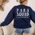 Para Squad I'Ll Be There For You Back To School IEP Teacher Women's Sweatshirt Back Print Navy Para Squad I'Ll Be There For You Back To School IEP Teacher Women's Sweatshirt Back Print Navy