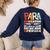 Paraeducator Paraprofessional SPED Teacher Women's Sweatshirt Back Print Navy
