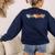 Paraprofessional Teacher Hearts Back To School Teach Rainbow Men Women Kids Women's Sweatshirt Back Print Navy Paraprofessional Teacher Hearts Back To School Teach Rainbow Men Women Kids Women's Sweatshirt Back Print Navy