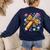 Pencil Leopard Coquette Bow Teacher Life Back To School Women's Sweatshirt Back Print Navy Pencil Leopard Coquette Bow Teacher Life Back To School Women's Sweatshirt Back Print Navy