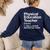Physical Education Teacher Definition Sports PE School Women's Sweatshirt Back Print Navy Physical Education Teacher Definition Sports PE School Women's Sweatshirt Back Print Navy