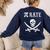 Pi Day Pi Rate Pirate For Teachers Women's Sweatshirt Back Print Navy