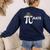 Pirate Pi Math Pie Halloween Costume Teacher Men Women Women's Sweatshirt Back Print Navy Pirate Pi Math Pie Halloween Costume Teacher Men Women Women's Sweatshirt Back Print Navy