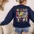 Play Is Learning Teacher First Day Of School Back To School Women's Sweatshirt Back Print Navy
