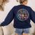 Pre-K Dream Team Back To School Teacher Flower Women's Sweatshirt Back Print Navy Pre-K Dream Team Back To School Teacher Flower Women's Sweatshirt Back Print Navy