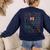 Pre K Kindergarten Hi Alphabet Back To School Teachers Men Women Girls Kids Women's Sweatshirt Back Print Navy