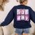 Preppy Spooky Teacher Halloween Ghost Coquette Bow Autumn Women's Sweatshirt Back Print Navy Preppy Spooky Teacher Halloween Ghost Coquette Bow Autumn Women's Sweatshirt Back Print Navy