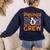 Preschool Boo Crew Preschool Halloween Teacher Women's Sweatshirt Back Print Navy Preschool Boo Crew Preschool Halloween Teacher Women's Sweatshirt Back Print Navy