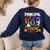 Principal Boo Crew Teacher Student Halloween Costume For Men Women Kids Women's Sweatshirt Back Print Navy Principal Boo Crew Teacher Student Halloween Costume For Men Women Kids Women's Sweatshirt Back Print Navy