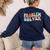 Problem Solver School Work Staff Front Desk Teacher Women's Sweatshirt Back Print Navy Problem Solver School Work Staff Front Desk Teacher Women's Sweatshirt Back Print Navy