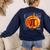Pumpkin Pie Halloween Thanksgiving Math Teacher Pi Day Women's Sweatshirt Back Print Navy Pumpkin Pie Halloween Thanksgiving Math Teacher Pi Day Women's Sweatshirt Back Print Navy