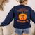 Pumpkin Pie Pi Math Teacher Shirt Halloween Men Adult Women's Sweatshirt Back Print Navy Pumpkin Pie Pi Math Teacher Shirt Halloween Men Adult Women's Sweatshirt Back Print Navy