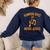 Pumpkin Spice And Music Advice Music Teacher Halloween Women's Sweatshirt Back Print Navy