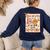 Pumpkin Teacher Preppy Fall In Love With Learning Autumn Women's Sweatshirt Back Print Navy Pumpkin Teacher Preppy Fall In Love With Learning Autumn Women's Sweatshirt Back Print Navy