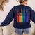 Rainbow Roygbiv Kids Artist Costume Art Teacher Women's Sweatshirt Back Print Navy Rainbow Roygbiv Kids Artist Costume Art Teacher Women's Sweatshirt Back Print Navy