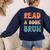 Read A Book Bruh English Teacher Reading Literature Women's Sweatshirt Back Print Navy Read A Book Bruh English Teacher Reading Literature Women's Sweatshirt Back Print Navy