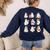 Read More Books Spooky Teacher Halloween Ghost Reading Book Women's Sweatshirt Back Print Navy Read More Books Spooky Teacher Halloween Ghost Reading Book Women's Sweatshirt Back Print Navy