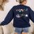 Read Children's Books Teacher Women's Sweatshirt Back Print Navy
