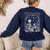 Read In Peace Skeleton Reading Teacher Spooky Halloween Women's Sweatshirt Back Print Navy Read In Peace Skeleton Reading Teacher Spooky Halloween Women's Sweatshirt Back Print Navy