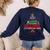 Reading Teacher Christmas Shirt Elf Christmas Cheer For Men Women Women's Sweatshirt Back Print Navy Reading Teacher Christmas Shirt Elf Christmas Cheer For Men Women Women's Sweatshirt Back Print Navy