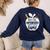 Real Superheroes Wear No Capes Teacher Design Teach Women's Sweatshirt Back Print Navy