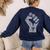 Redfored Shirt Red For Ed Protest Teachers Fist Women's Sweatshirt Back Print Navy Redfored Shirt Red For Ed Protest Teachers Fist Women's Sweatshirt Back Print Navy