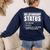 Relationship Status Taken By Super Hot Teacher Women's Sweatshirt Back Print Navy Relationship Status Taken By Super Hot Teacher Women's Sweatshirt Back Print Navy