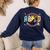 Retro ABCD Transitional Kindergarten Teacher Tour TK Teacher Women's Sweatshirt Back Print Navy Retro ABCD Transitional Kindergarten Teacher Tour TK Teacher Women's Sweatshirt Back Print Navy