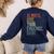 Retro ALways Cite Your Evidence Bruh ELA Teacher For Men Women Kids Women's Sweatshirt Back Print Navy