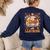 Retro Fall In Love With Learning Pumpkin Leaf Teacher Autumn Women's Sweatshirt Back Print Navy Retro Fall In Love With Learning Pumpkin Leaf Teacher Autumn Women's Sweatshirt Back Print Navy
