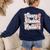 Retro Vintage Every Student Matters Teacher Paraprofessional Women's Sweatshirt Back Print Navy Retro Vintage Every Student Matters Teacher Paraprofessional Women's Sweatshirt Back Print Navy