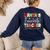 Santas Favorite Teacher Christmas Matching Xmas Men Women Women's Sweatshirt Back Print Navy Santas Favorite Teacher Christmas Matching Xmas Men Women Women's Sweatshirt Back Print Navy